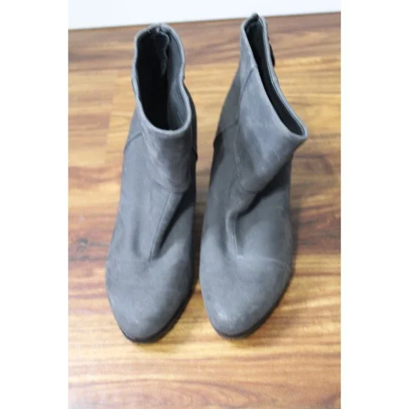 Rag & Bone Gray Leather Booties Size 38.5 | Size 7.5 - Picture 5 of 8